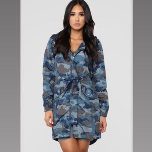 Fashion Nova Camo Jacket